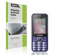dipos I 4x Protection ecrán mat compatible avec GFive Champ New Films de protection d'écran