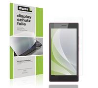 dipos I 4x Protection ecrán mat compatible avec HMD Asha 505 Films de protection d'écran
