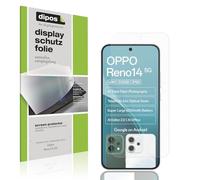 dipos I 4x Protection ecrán mat compatible avec Oppo Reno14 5G Films de protection d'écran