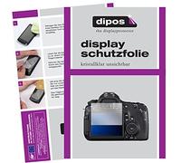 dipos I 5X Protection ecrán Compatible avec Canon EOS 60D Films de Protection d'écran Transparent