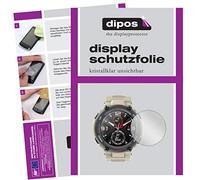 dipos I 5X Protection ecrán Compatible avec Huami Amazfit T-Rex Films de Protection d'écran Transparent