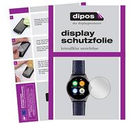 dipos I 6X Protection ecrán Compatible avec Montre 53.5 mm diamètre Films de Protection d'écran Transparent