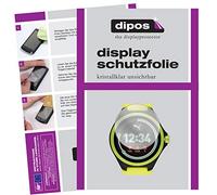 dipos I 6X Protection ecrán Compatible avec Puma Gen 4 Heart Rate Smartwatch Films de Protection d'écran Transparent
