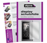 dipos I 6X Protection ecrán Compatible avec Sony Walkman NW-A35 Films de Protection d'écran Transparent