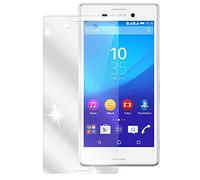 dipos I 6X Protection ecrán Compatible avec Sony Xperia M4 Aqua Films de Protection d'écran Transparent (3X Avant & 3X arrière)