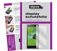 dipos I 6X Protection ecrán Compatible avec Sony Xperia XZ1 Compact Films de Protection d'écran Transparent