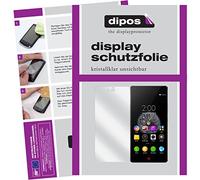dipos I 6X Protection ecrán Compatible avec ZTE Nubia Z9 Mini Films de Protection d'écran Transparent (3X Avant & 3X arrière)