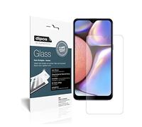 dipos I Film de protection d'écran blindé mat compatible avec Samsung Galaxy A10s Film de protection d'écran 9H (délibérément plus petit que le verre car celui-ci est bombé).