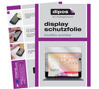 dipos I Film de protection d'écran transparent compatible avec Apple iPad 10,2" (2019)