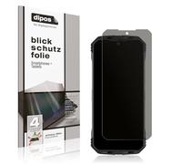 dipos I Filtre de confidentialité compatible avec Doogee V30 Protection d'écran anti-espion 4 voies