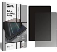 dipos I Filtre de confidentialité compatible avec Samsung Galaxy Tab A8 10,5" (2021) Protection d'écran anti-espion 4 voies