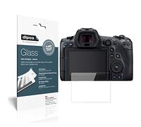 Dipos I Lot de 2 films de protection d'écran transparents compatibles avec Canon EOS R5 9H