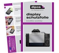 dipos I Lot de 2 films de protection d'écran transparents compatibles avec Panasonic Lumix DC-G100