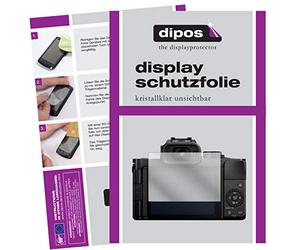 dipos I Lot de 2 films de protection d'écran transparents compatibles avec Panasonic Lumix DC-G100
