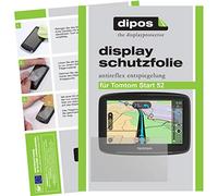 Dipos I Lot de 3 films de protection d'écran mats compatibles avec Tomtom Start 52