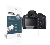 dipos I Protection ecrán Compatible avec Canon EOS 1200D Verre Souple Film Protecteur 9H