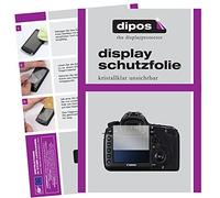 dipos I Protection ecrán Compatible avec Canon EOS 5DS R Films de Protection d'écran Transparent