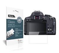 dipos I Protection ecrán Compatible avec Canon EOS 850D Verre Souple Film Protecteur 9H