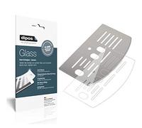 dipos I Protection ecrán Compatible avec De Longhi ECAM 23.120 Tropfblech Verre Souple Film Protecteur 9H