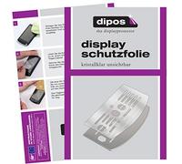 dipos I Protection ecrán Compatible avec De Longhi ECAM 23.123 Tropfblech Films de Protection d'écran Transparent