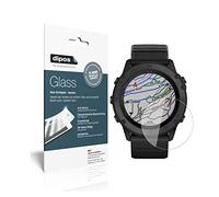 dipos I Protection ecrán Compatible avec Garmin tactix Delta Verre Souple Film Protecteur 9H