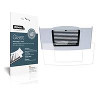dipos I Protection ecrán Compatible avec Jura F Series F85 Tropfblech Verre Souple Film Protecteur 9H