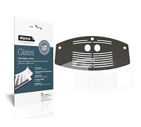 dipos I Protection ecrán Compatible avec Melitta Caffeo Barista F850 Tropfblech Verre Souple Film Protecteur 9H