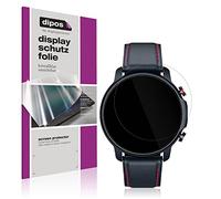 dipos I Protection ecrán Compatible avec Motsfit 1,32 Pouce Smartwatch Films de Protection d'écran Transparent