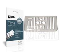 dipos I Protection ecrán Compatible avec SAECO HD8965 Repose-Tasses Verre Souple Film Protecteur 9H