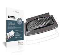 dipos I Protection ecrán Compatible avec SAECO Xelsis 7785 Repose-Tasses Verre Souple Film Protecteur 9H