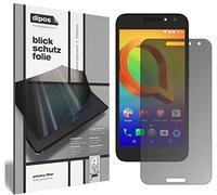 dipos I Protection écran de Confidentialité Compatible avec Alcatel A3 Protecteur d'écran Privacy Anti-Espion