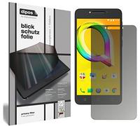 dipos I Protection écran de Confidentialité Compatible avec Alcatel A5 LED Protecteur d'écran Privacy Anti-Espion