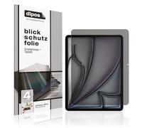 dipos I Protection écran de Confidentialité Compatible avec Apple iPad Air 13 Pouce M2 2024 Protecteur d'écran Privacy Anti-Espion