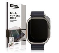 dipos I Protection écran de Confidentialité Compatible avec Apple Watch Ultra Protecteur d'écran Privacy Anti-Espion