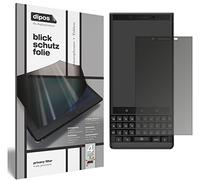 dipos I Protection écran de Confidentialité Compatible avec Blackberry Key 2 Protecteur d'écran Privacy Anti-Espion