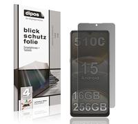 dipos I Protection écran de Confidentialité compatible avec Cubot X100 Protecteur d'écran Privacy Anti-Espion