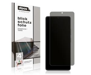dipos I Protection écran de Confidentialité compatible avec Doogee Note 58 Pro Protecteur d'écran Privacy Anti-Espion