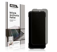 dipos I Protection écran de Confidentialité compatible avec Doogee S200 Plus Protecteur d'écran Privacy Anti-Espion