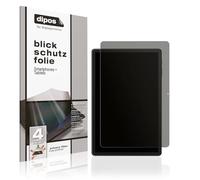 dipos I Protection écran de Confidentialité compatible avec Doogee Tab G6 Protecteur d'écran Privacy Anti-Espion