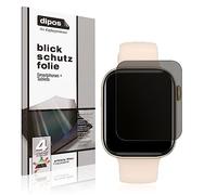 dipos I Protection écran de Confidentialité Compatible avec Fireboltt Ring 2 Protecteur d'écran Privacy Anti-Espion
