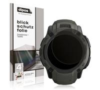 dipos I Protection écran de Confidentialité Compatible avec Garmin Instinct 2X Solar Protecteur d'écran Privacy Anti-Espion
