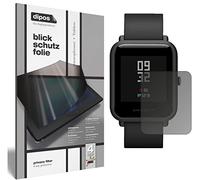 dipos I Protection écran de Confidentialité Compatible avec Huami Amazfit Bip S Protecteur d'écran Privacy Anti-Espion