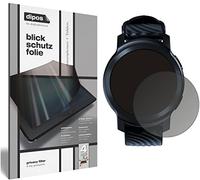 dipos I Protection écran de Confidentialité Compatible avec Motorola Moto Watch 100 Protecteur d'écran Privacy Anti-Espion
