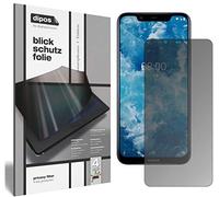 dipos I Protection écran de Confidentialité Compatible avec Nokia 8.1 Protecteur d'écran Privacy Anti-Espion