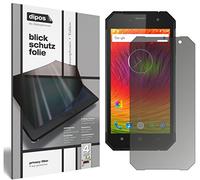 dipos I Protection écran de Confidentialité Compatible avec Nomu M6 Protecteur d'écran Privacy Anti-Espion