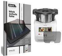 dipos I Protection écran de Confidentialité Compatible avec SilverCrest Monsieur Cuisine Connect Protecteur d'écran Privacy Anti-Espion