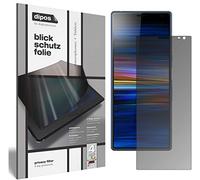 dipos I Protection écran de Confidentialité Compatible avec Sony Xperia 10 Plus Protecteur d'écran Privacy Anti-Espion