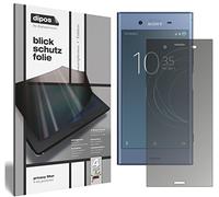 dipos I Protection écran de Confidentialité Compatible avec Sony Xperia XZ1 Protecteur d'écran Privacy Anti-Espion