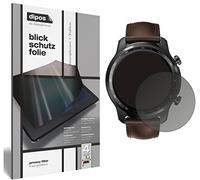 dipos I Protection écran de Confidentialité Compatible avec TicWatch Pro X Protecteur d'écran Privacy Anti-Espion