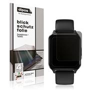 dipos I Protection écran de Confidentialité Compatible avec Touchelex 1,52 Pouce Smartwatch Protecteur d'écran Privacy Anti-Espion